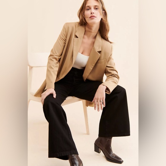 Favorite Daughter The Masha Super High Rise Wide Leg Jean - Picture 9 of 9